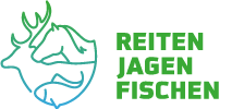 Logo Reiten Jagen Fischen